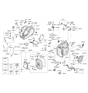 Diagram for Hyundai Automatic Transmission Filter - 46321-3D100