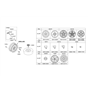 Diagram for Hyundai Lug Nuts - 52950-14140