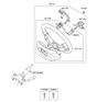 Diagram for Hyundai Steering Wheel - 56110-A5230-RDR