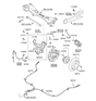 Diagram for Hyundai Parking Brake Cable - 59770-2L300