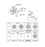 Diagram for Hyundai Elantra Spare Wheel - 52910-2H060