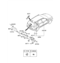 Diagram for Hyundai Wiper Arm - 98811-2L000