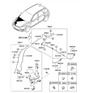 Diagram for Hyundai Windshield Washer Nozzle - 98630-2L100