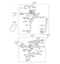 Diagram for Hyundai Brake Light Switch - 93810-2E000