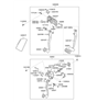 Diagram for Hyundai Brake Light Switch - 93810-3K000