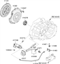 Diagram for Hyundai Clutch Fork - 41430-23000
