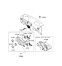 Diagram for Hyundai Accent A/C Switch - 97250-0N010