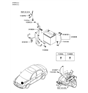 Diagram for Hyundai Accent Battery Cable - 91850-1E011