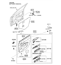 Diagram for Hyundai Mirror Switch - 93530-1E100