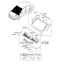 Diagram for Hyundai Windshield Washer Nozzle - 98630-1E100