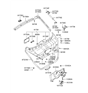 Diagram for Hyundai Tiburon Tailgate Latch - 81230-2C000