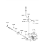 Diagram for Hyundai Shift Cable - 46790-2C100