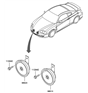 Diagram for Hyundai Horn - 96610-2C001