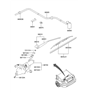 Diagram for Hyundai Windshield Washer Nozzle - 98930-2D000
