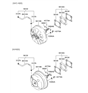 Diagram for Hyundai Brake Booster - 59110-2D020