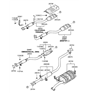 Diagram for Hyundai Exhaust Pipe - 28610-2D390