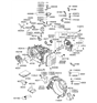 Diagram for Hyundai Transfer Case Seal - 43119-39020