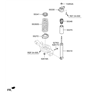 Diagram for Hyundai Coil Springs - 55350-2M650