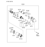 Diagram for Hyundai Starter Drive Gear - 36140-3F100