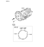 Diagram for Hyundai Water Pump Gasket - 21355-3C530