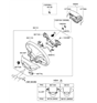 Diagram for Hyundai Cruise Control Switch - 96720-2M600