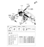 Diagram for Hyundai Turn Signal Flasher - 95550-2M050