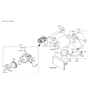Diagram for Hyundai A/C Expansion Valve - 97626-2M500