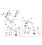 Diagram for Hyundai Brake Light Switch - 93810-3S700