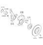 Diagram for Hyundai Brake Disc - 51712-1R000