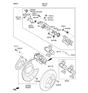 Diagram for Hyundai Brake Disc - 58411-0U300
