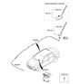 Diagram for Hyundai Antenna - 96200-J0000