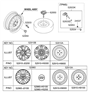 Diagram for Hyundai Wheel Cover - 52960-J0100