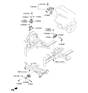 Diagram for Hyundai Engine Mount - 21670-2B100