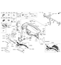 Diagram for Hyundai Steering Column Cover - 84850-J0200-TRY