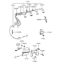 Diagram for Hyundai Excel Spark Plug Wire - 27430-24510
