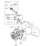Diagram for Hyundai Clutch Fork - 41430-34010