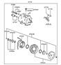 Diagram for Hyundai A/C Clutch - 97644-22000