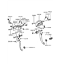 Diagram for Hyundai Brake Light Switch - 93810-21101