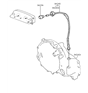 Diagram for Hyundai Speedometer Cable - 94240-23080