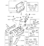 Diagram for Hyundai Accent Intake Manifold Gasket - 28411-22020