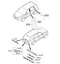 Diagram for Hyundai Emblem - 86310-2B900