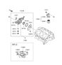 Diagram for Hyundai Veracruz Oil Filter - 26320-3C100