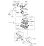 Diagram for Hyundai Mass Air Flow Sensor - 28164-3C100