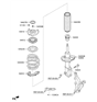 Diagram for Hyundai Coil Springs - 54630-G5050