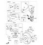 Diagram for Hyundai Brake Booster - 59110-F3000