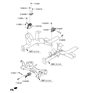 Diagram for Hyundai Engine Mount - 21810-F3100
