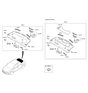 Diagram for Hyundai Light Socket - 92730-3X000