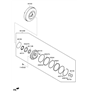 Diagram for Hyundai Torque Converter - 45100-26150