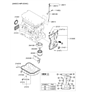 Diagram for Hyundai Engine Oil Cooler - 26410-25402