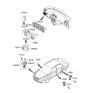 Diagram for Hyundai Door Jamb Switch - 93560-3L000